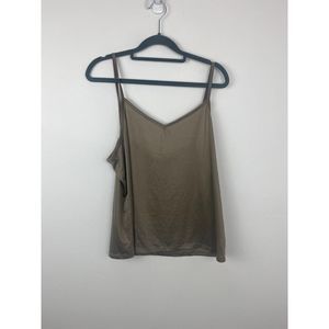 Camisole size XL color brown sheer fabric